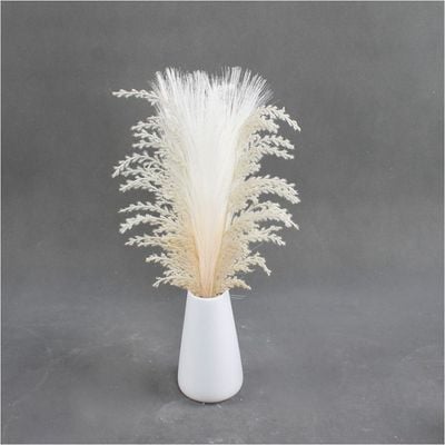 Eternal Bliss Oyster White Flower In Pot Size:15.24X15.24X39.37Cm