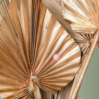 Fleur Palm Spear Leaf Gold H - 40Cm