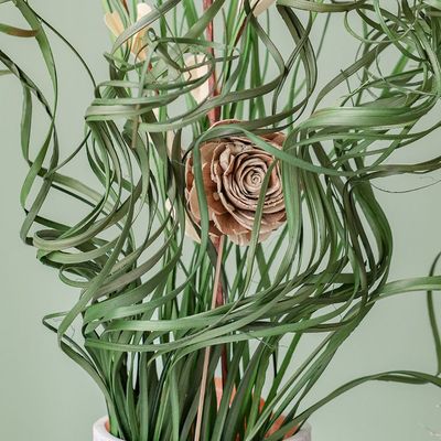 Fleur Coco Straight Ting Ting With Pearls Natural H - 70Cm