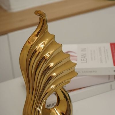 Liana Abstract Gold 15.3X7.8X36.5Cm