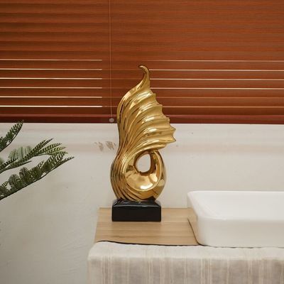 Liana Abstract Gold 15.3X7.8X36.5Cm