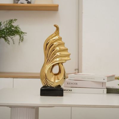 Liana Abstract Gold 15.3X7.8X36.5Cm