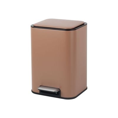 Aw24 Falcon 6L Stainless Steel Pedal Bin Soft Close Matte Finish 22.5 X 23.5 X 32.5Cm (Sk19007A-002)