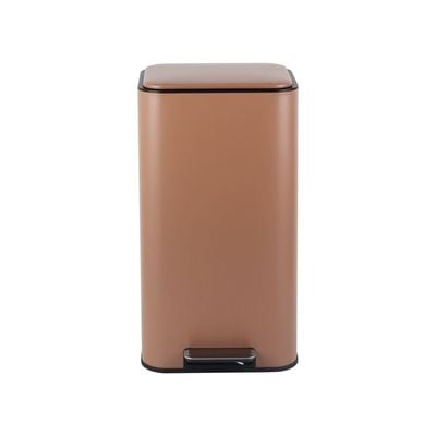 Aw24 Falcon 30L Stainless Steel Pedal Bin,Soft Close,Stainless Steel Matte Finish 32.5 X 31.8 X 61.9 Cm Sk19007B-002