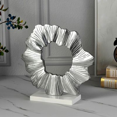 Norwich Void Circle Home Décor 35X10X35.5Cm Silver