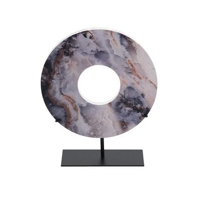 Norwich Disc on Stand Décor 22X7X27Cm Multi