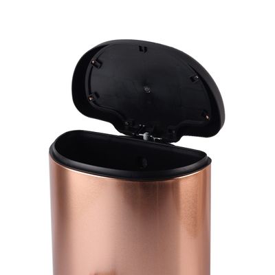 Falcon Soft Close Dustbin 8L Copper