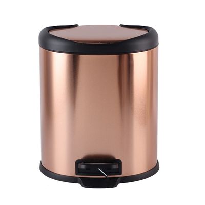 Falcon Soft Close Dustbin 8L Copper