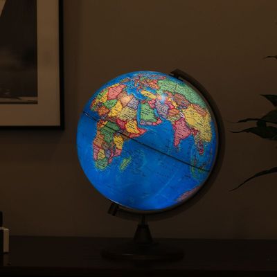 Peter Beautiful Illuminated Globe HS300B-BLUE-2