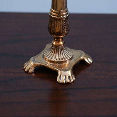 Arianna Taper Candle Holder Gold 13x13x35 cm