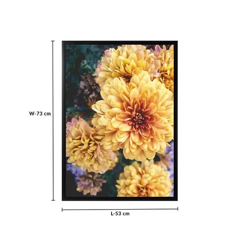 Gallery Blooming Yellow Flowers Framed Art 53X73X2.2CM 023-21014