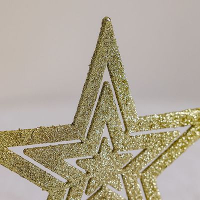 Rudolph Christmas Baubles Gold Silver 20Cm