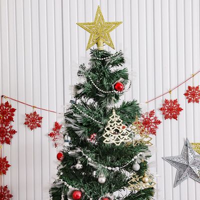 Rudolph Christmas Baubles Gold Silver 20Cm