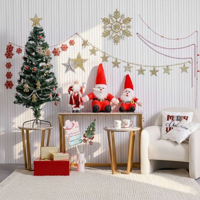 Rudolph Christmas Frosty Star S/4-7Cm Rudolph Christmas Frosty Star S/4-7Cm