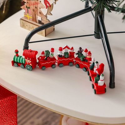 Rudolph Christmas Train Ornament