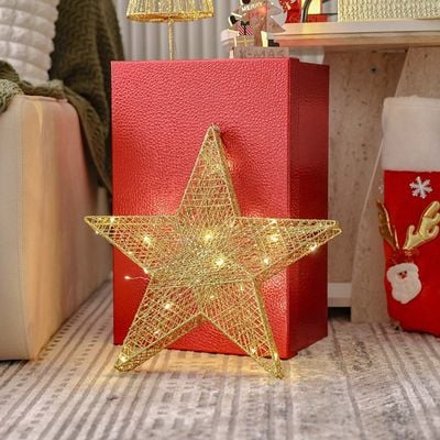 Rudolph Christmas Star Led Light 40Cm