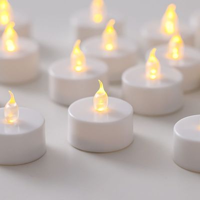 Alice Flute LED Candle White Dia 3.4 X 4Cm