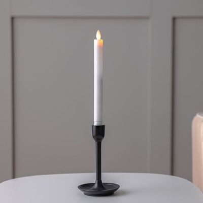 Alice Flute LED Candle White Dia 2.25 X 25.5Cm