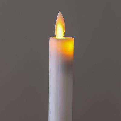 Alice Flute LED Candle White Dia 2.25 X 25.5Cm