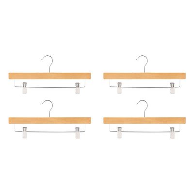 Magnus Set Of 4 Wood Hanger Natrual 36X16.5X1.2Cm 