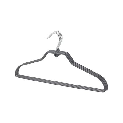 Magnus Set Of 4 Metal Hanger Grey 40X19X0.29Cm 