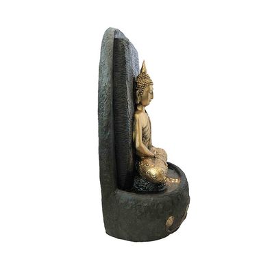 Gautama Figurine Fountain w/Colored light and Pump