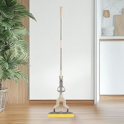 Magnus Metal Handle Sponge Floor Mop Grey 128 Cm