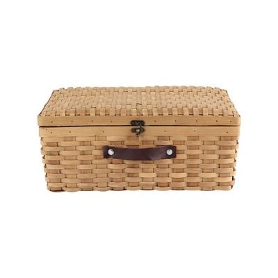Macaw Pe Rattan Storage Baket 14.5X30.5X47.5Cm Natural Set/3