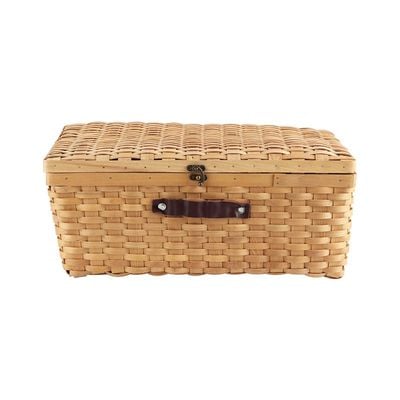 Macaw Pe Rattan Storage Baket 14.5X30.5X47.5Cm Natural Set/3