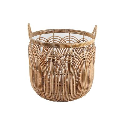 Macaw Pe Storage Basket 39X36Cm Natural Set/2