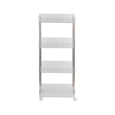 Macaw Metal Storage Cart With 3 Storeys40X22X88Cm