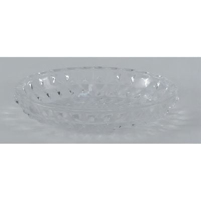 Delia Glass Soap Dish Clear 13.3x9.6x2.8Cm 