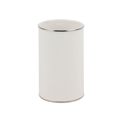 Adelyn Ceramic Tumbler Tumbler White 7.5 X 17.7Cm Tb24084-1