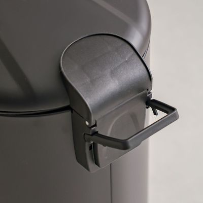 Falcon 12L Pedal Bin Soft Close Iron With Powder Coating 25 X 38.5Cm