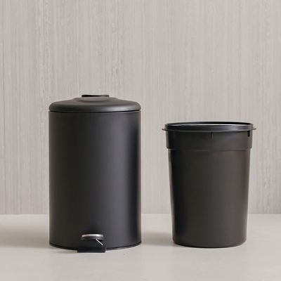 Falcon 12L Pedal Bin Soft Close Iron With Powder Coating 25 X 38.5Cm