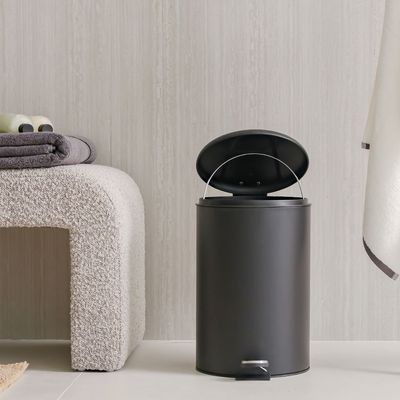Falcon 12L Pedal Bin Soft Close Iron With Powder Coating 25 X 38.5Cm