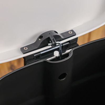 Falcon 12L Pedal Bin Soft Close Iron With Powder Coating 28 X 19.2 X 37Cm