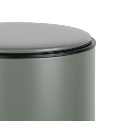 Falcon 30L Pedal Bin Soft Close Iron With Powder Coating Green 33X62Cm