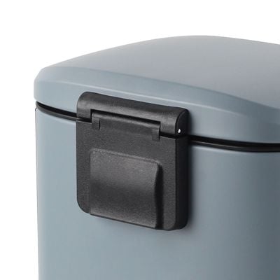 Falcon 5L Pedal Bin Soft Close Iron With Powder Coating Grey 21X19.5X32.5Cm