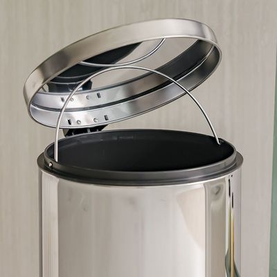 Falcon Stainless Steel Dustbin - 30L - 29x65 cm
