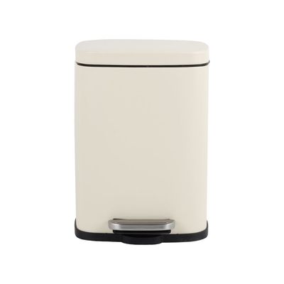 Falcon Pedal Bin Soft Close with Powder Coating - Beige - 5L 