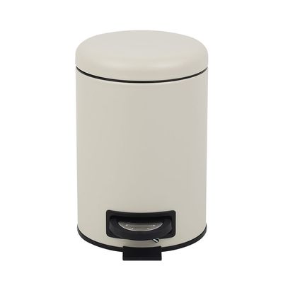 Falcon Dustbin With Inner Bucket Beige 17X25.5Cm 3Liter