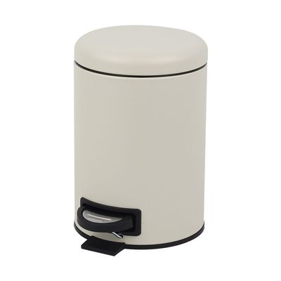 Falcon Dustbin With Inner Bucket Beige 17X25.5Cm 3Liter