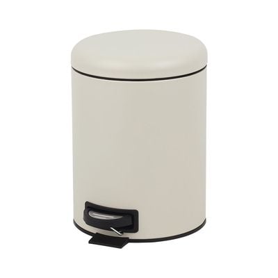 Falcon Dustbin With Inner Bucket Beige 20.5X27.5Cm 5Liter