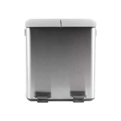 Falcon SS 40 (20 + 20L) Soft Close Recycle Bin With Finger Proof Varnish Matte 47 X 34.5X 48 Cm