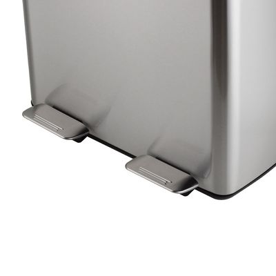 Falcon SS 40 (20 + 20L) Soft Close Recycle Bin With Finger Proof Varnish Matte 47 X 34.5X 48 Cm