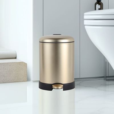 Falcon 5L Pedal Bin w. Inner Bucket Gold 27 x 21.3 x 30 HCM
