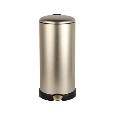 Falcon 30L Pedal Bin w. Inner Bucket Gold 39 x 31 x 68 HCM