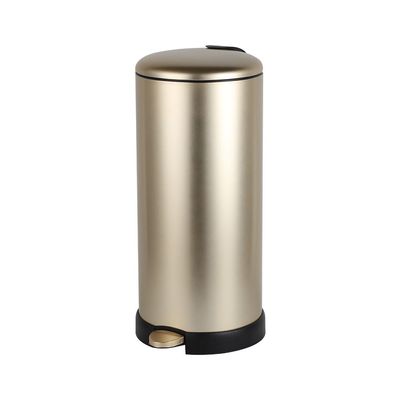 Falcon 30L Pedal Bin w. Inner Bucket Gold 39 x 31 x 68 HCM