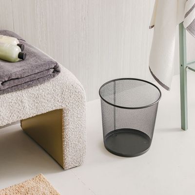 Falcon 10L Metal Mesh Dustbin Open 28CM